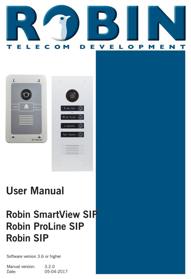 Robin SmartView SIP User manual