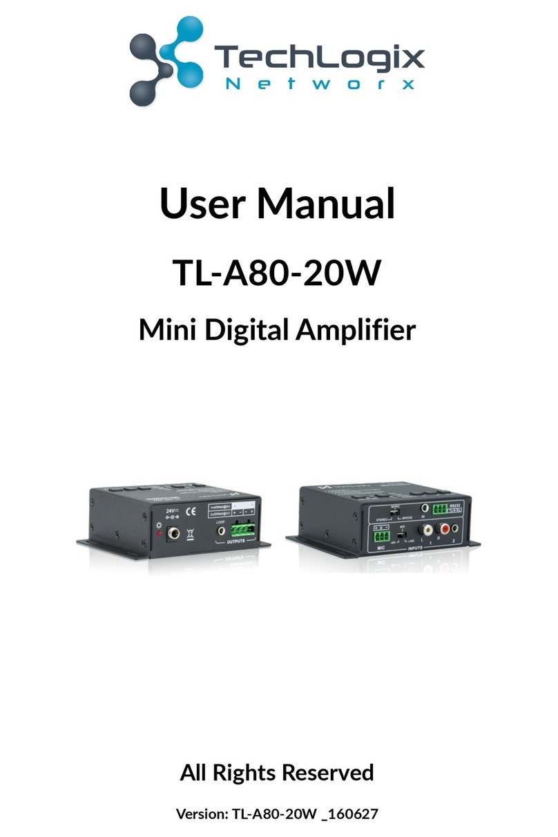 Techlogix TL-A80-20W user manual