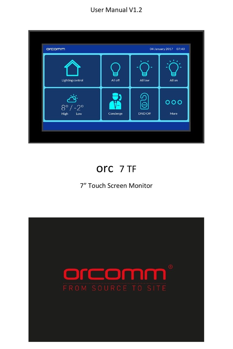 Orcomm ORC 7TF user manual