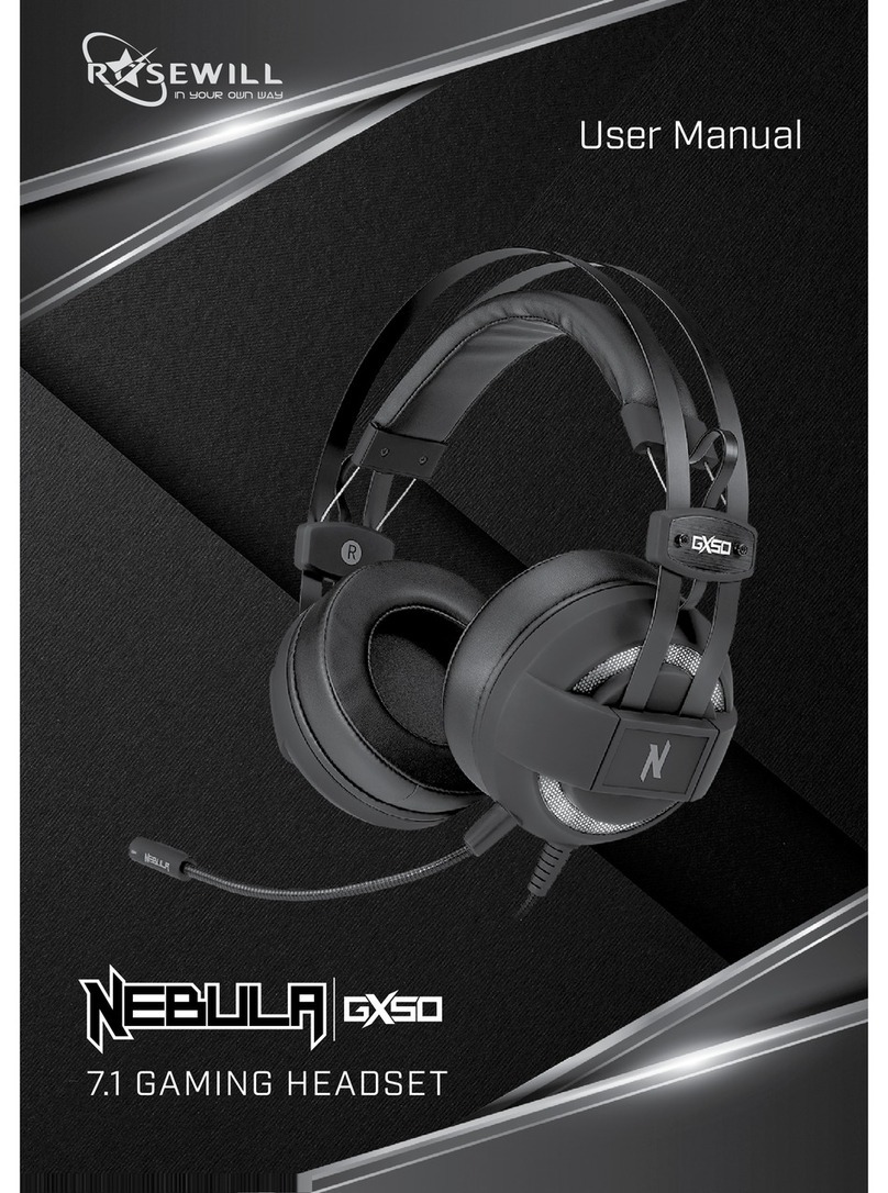 Rosewill NEBULA GX50 User manual