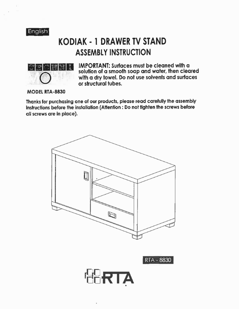 RTA KODIAK RTA-8830 User manual