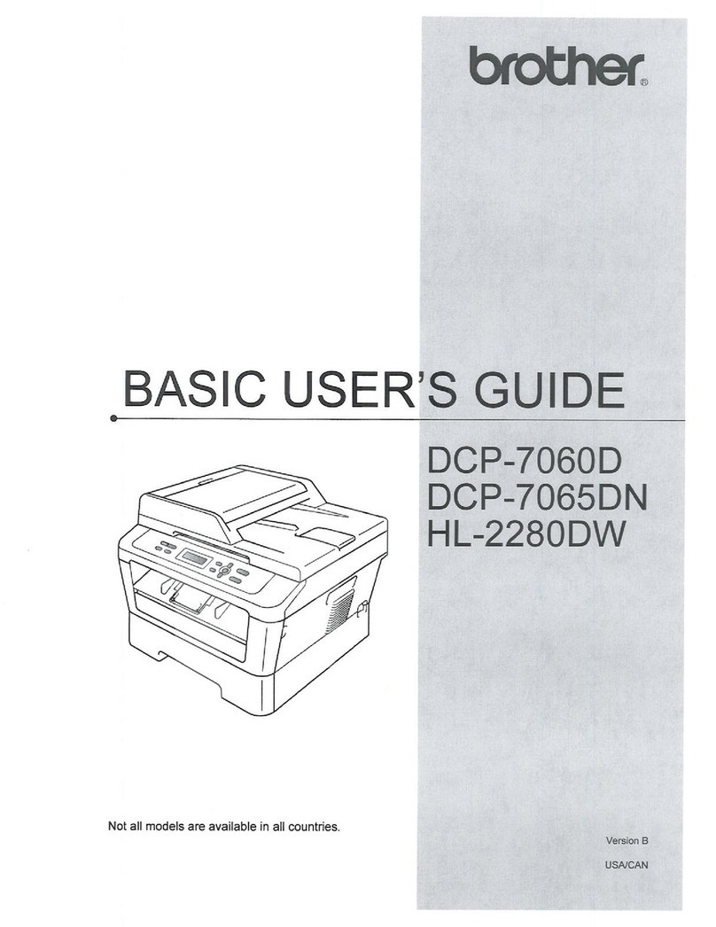 Brother DCP-7060D Operating and maintenance manual Brother DCP-7060D Operating and maintenance manual