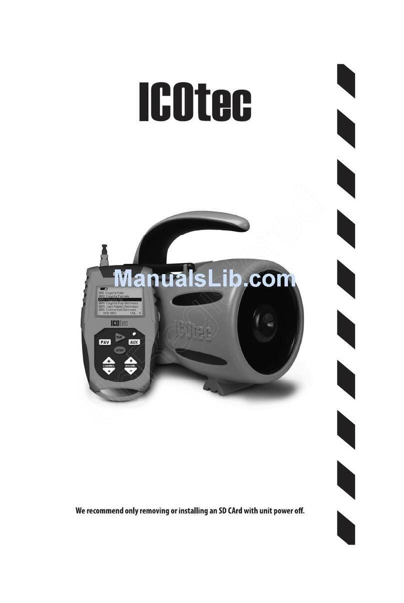 IcOtec GC500 User manual
