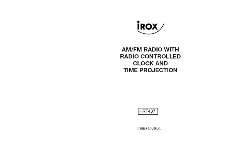 IROX HRT407 User manual
