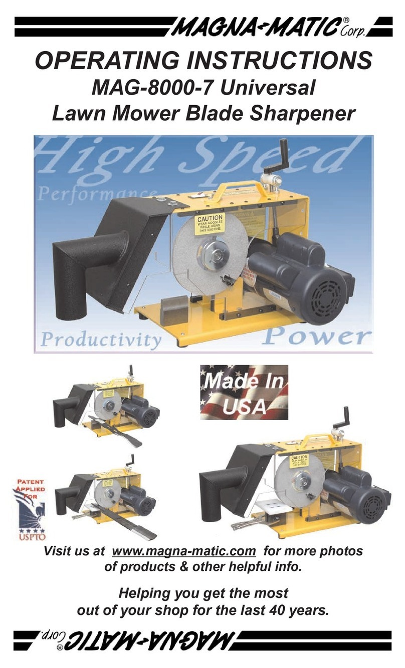 Magna-Matic MAG-8000-7 operating instructions