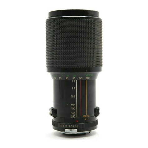 Vivitar Series 1 owner's manual