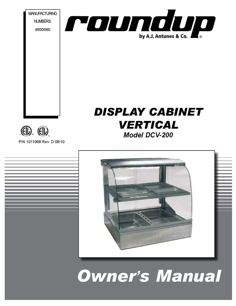 Roundup DCV-200 owner's manual