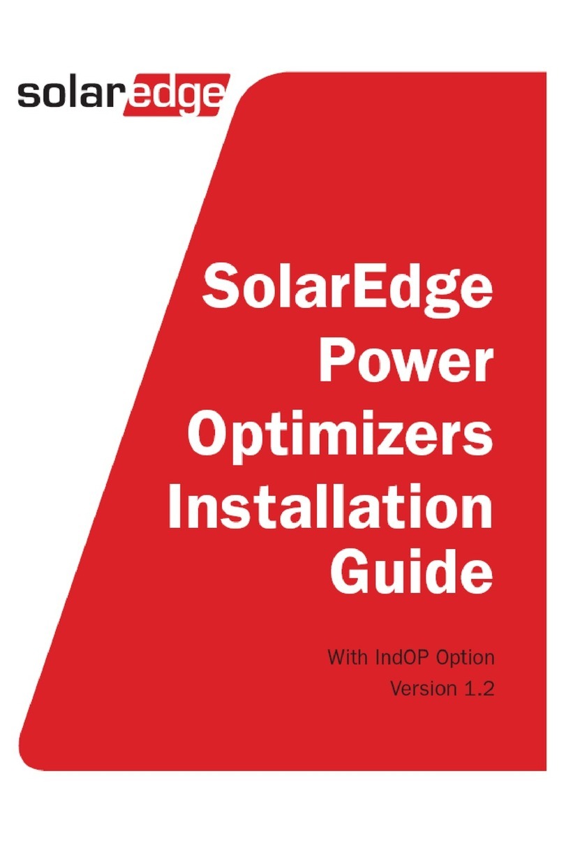 SolarEdge Power Optimizer installation guide