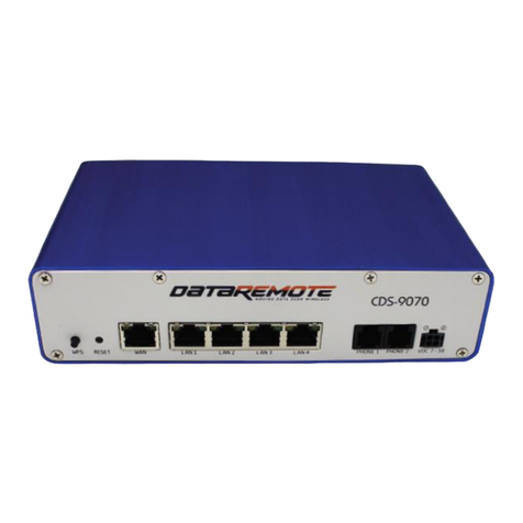 DataRemote POTS in a BOX CDS-9070 user manual