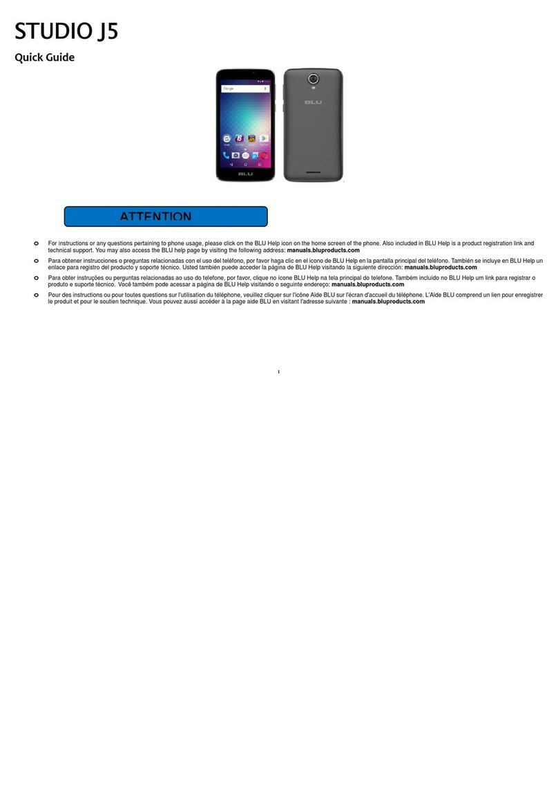 Blu STUDIO J5 User manual
