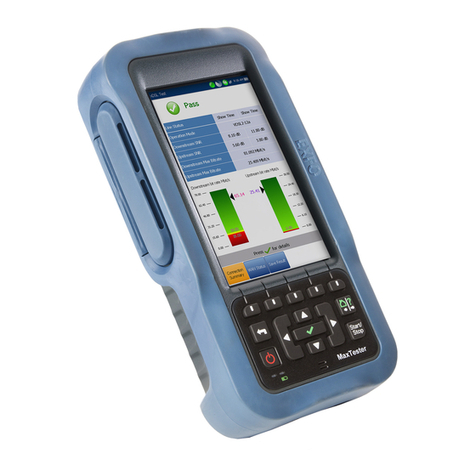 EXFO MaxTester 635 User manual