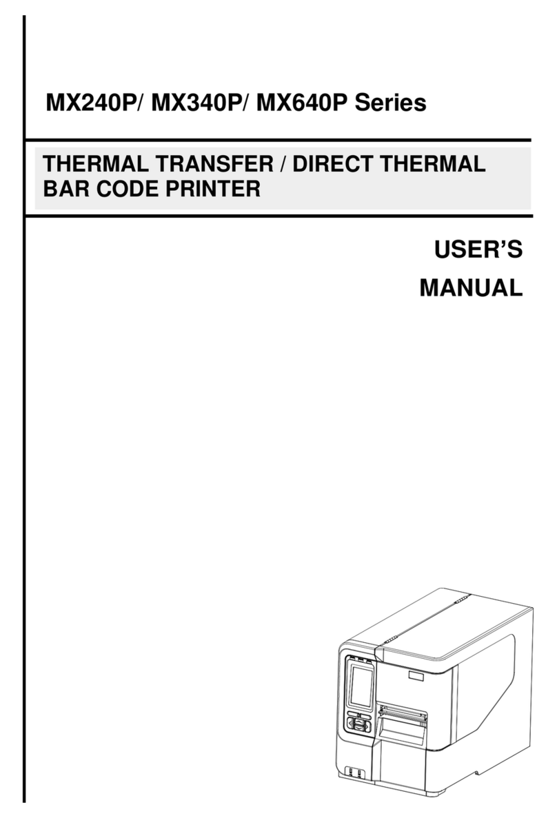 TSC MX240P Series user manual