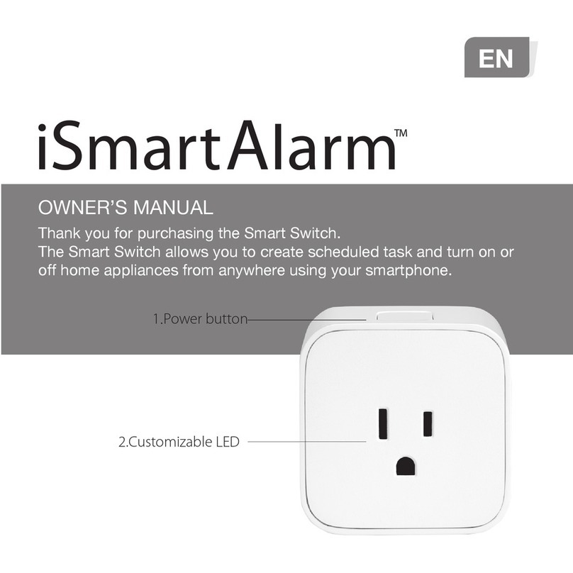 iSmartAlarm SP3 owner's manual