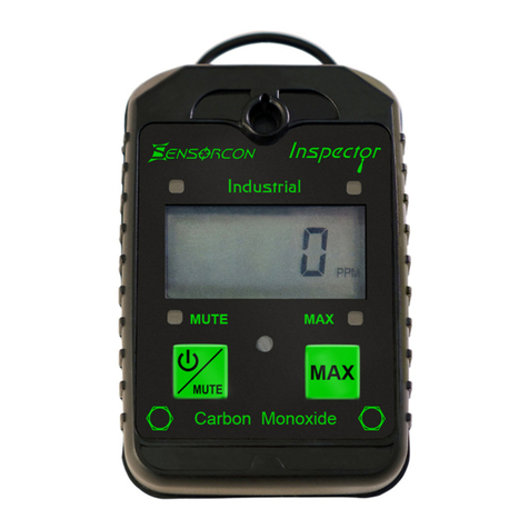 Sensorcon CO Inspector User manual