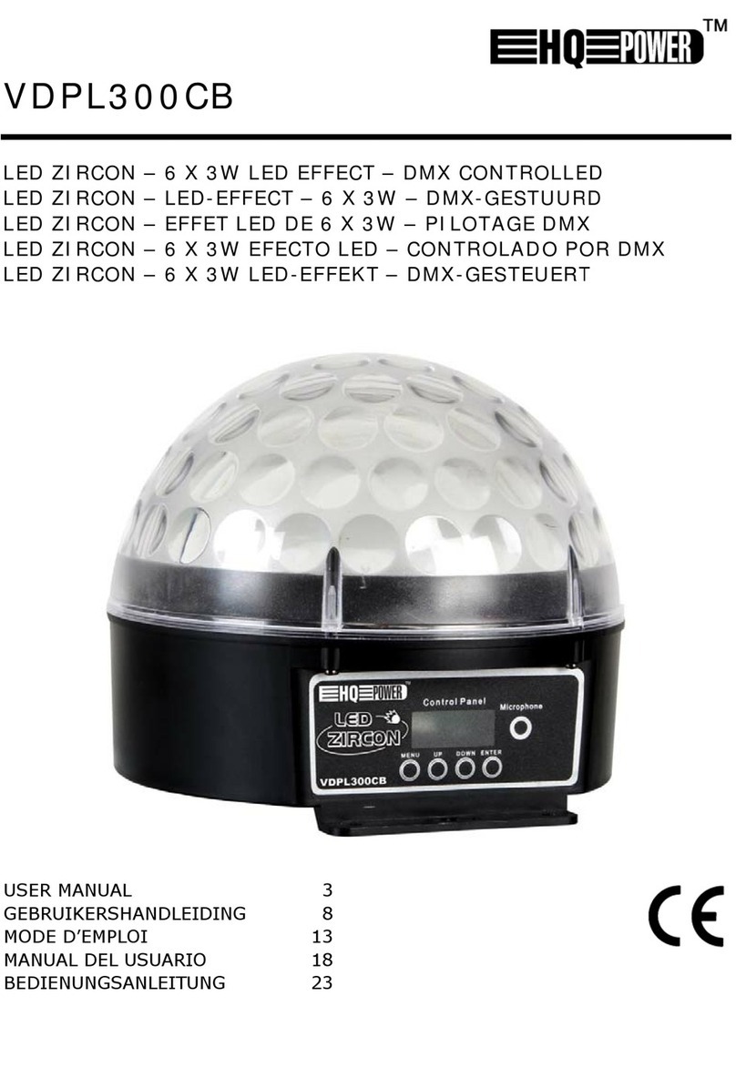 HQ Power VDPL300CB User manual HQ Power VDPL300CB User manual
