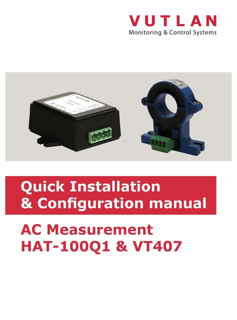 Vutlan HAT-100Q1 Quick installation manual