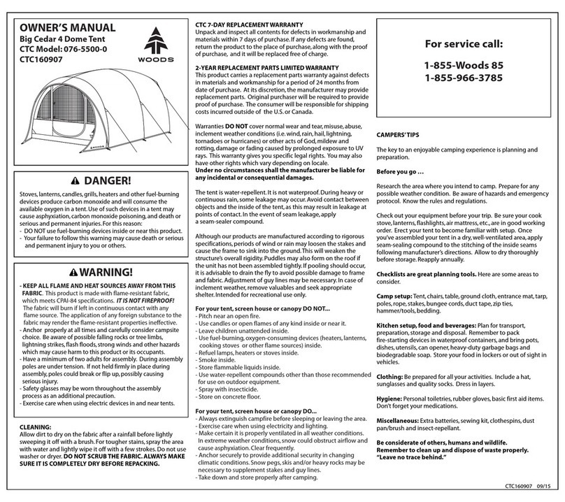 Woods 076-5500-0 owner's manual