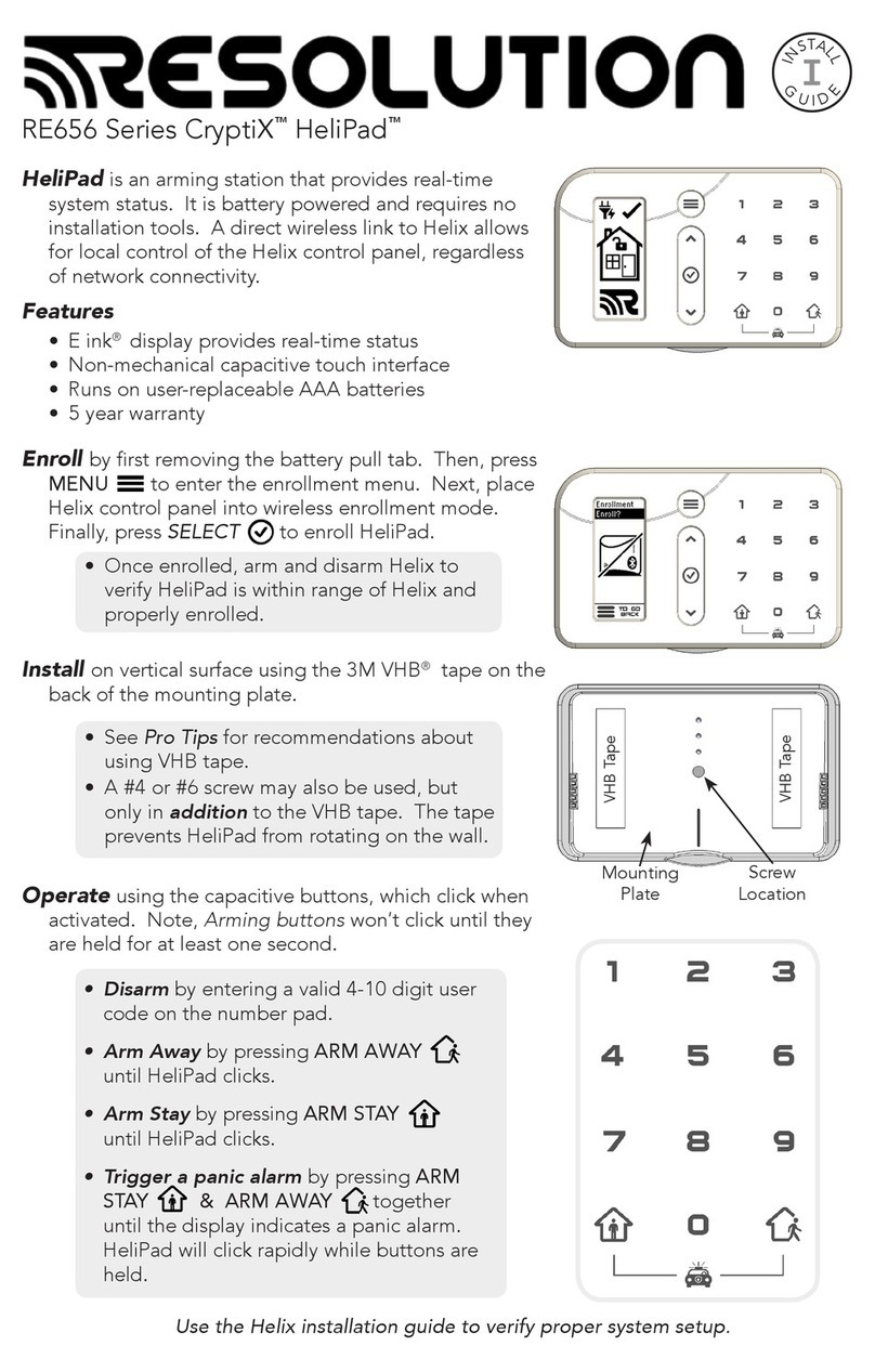 Resolution CryptiX Setup manual