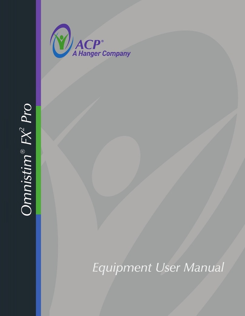Accelerated Care Plus OMNISTIM FX2 PRO user manual