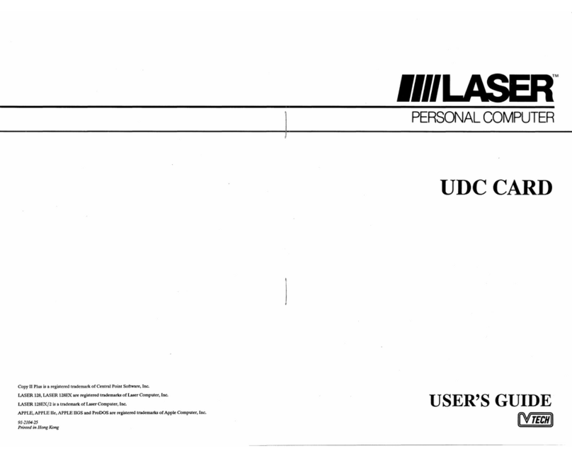 Laser UDC CARD user guide