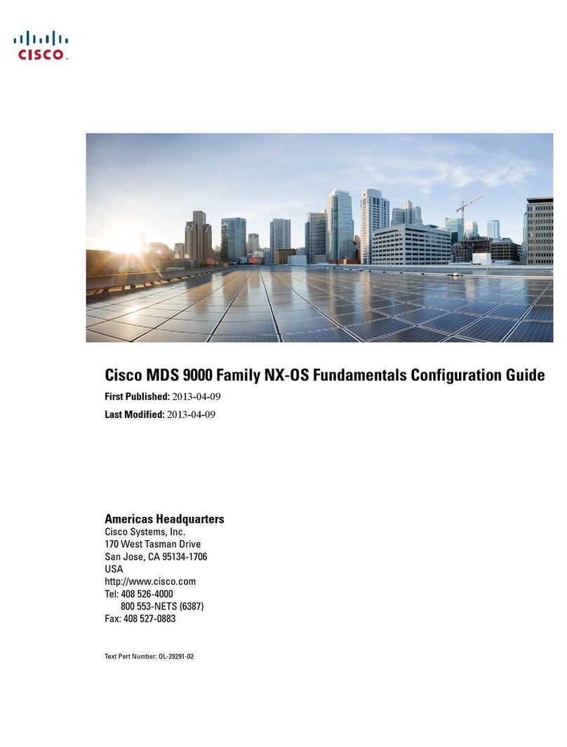 Cisco MDS 9000 Series User manual