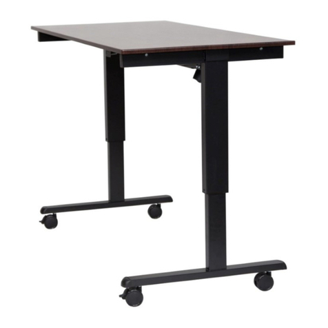 Luxor STANDE-60-BK/TK Assembly guide