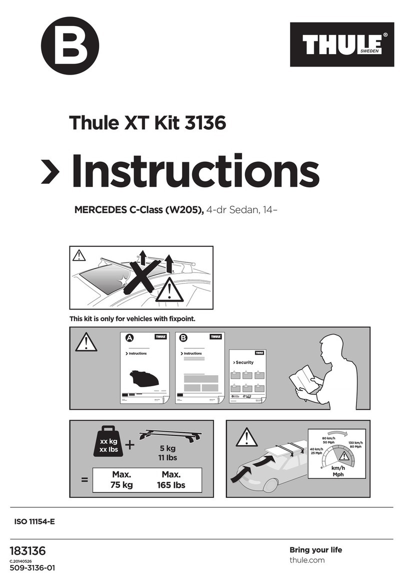 Thule XT Kit 3136 User manual