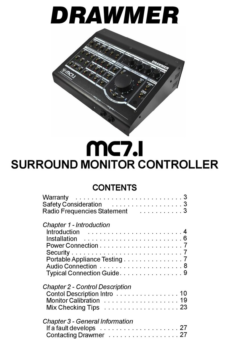 Drawmer MC7.1 User manual