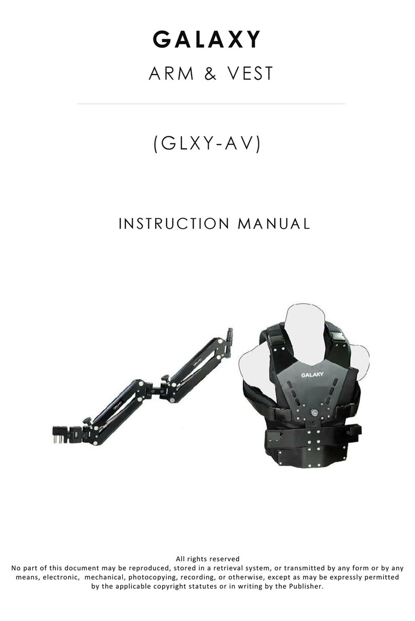 Flycam Galaxy Arm & Vest instruction manual Flycam Galaxy Arm & Vest instruction manual