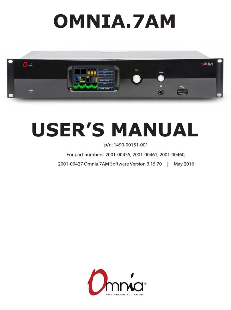 Omnia 7AM User manual