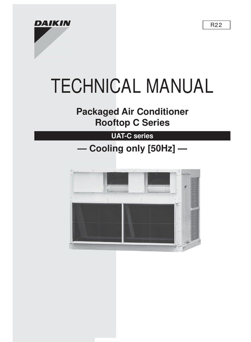 Daikin UAT150C User manual