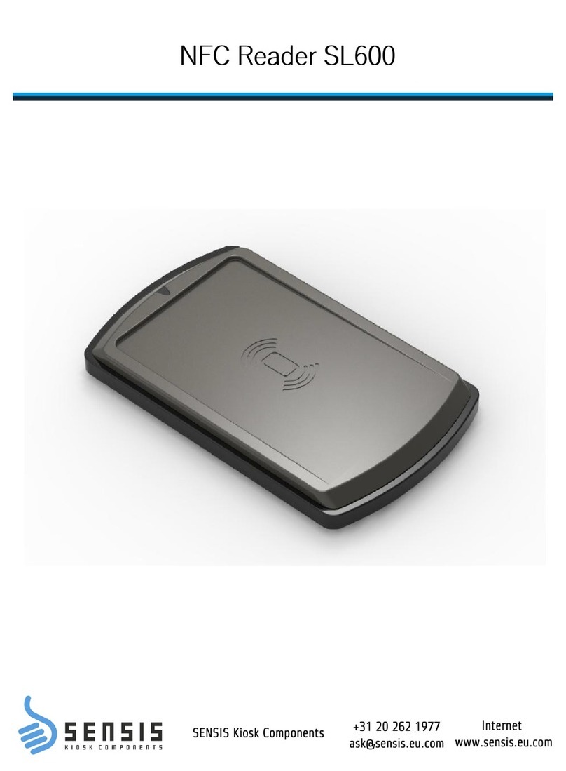 Sensis SL600 user manual