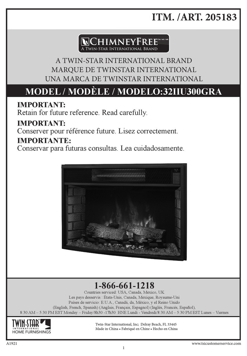 Chimney Free 32IIU300GRA manual