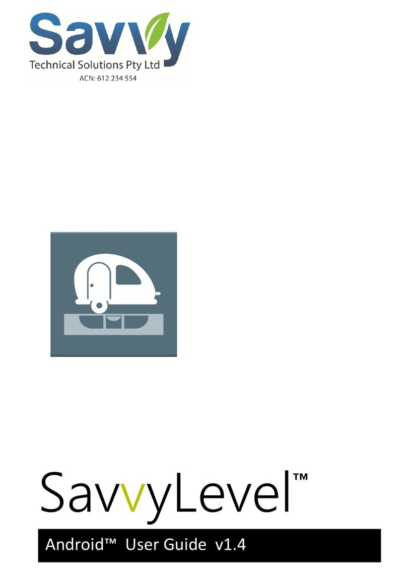 Savvy SavvyLevel user guide