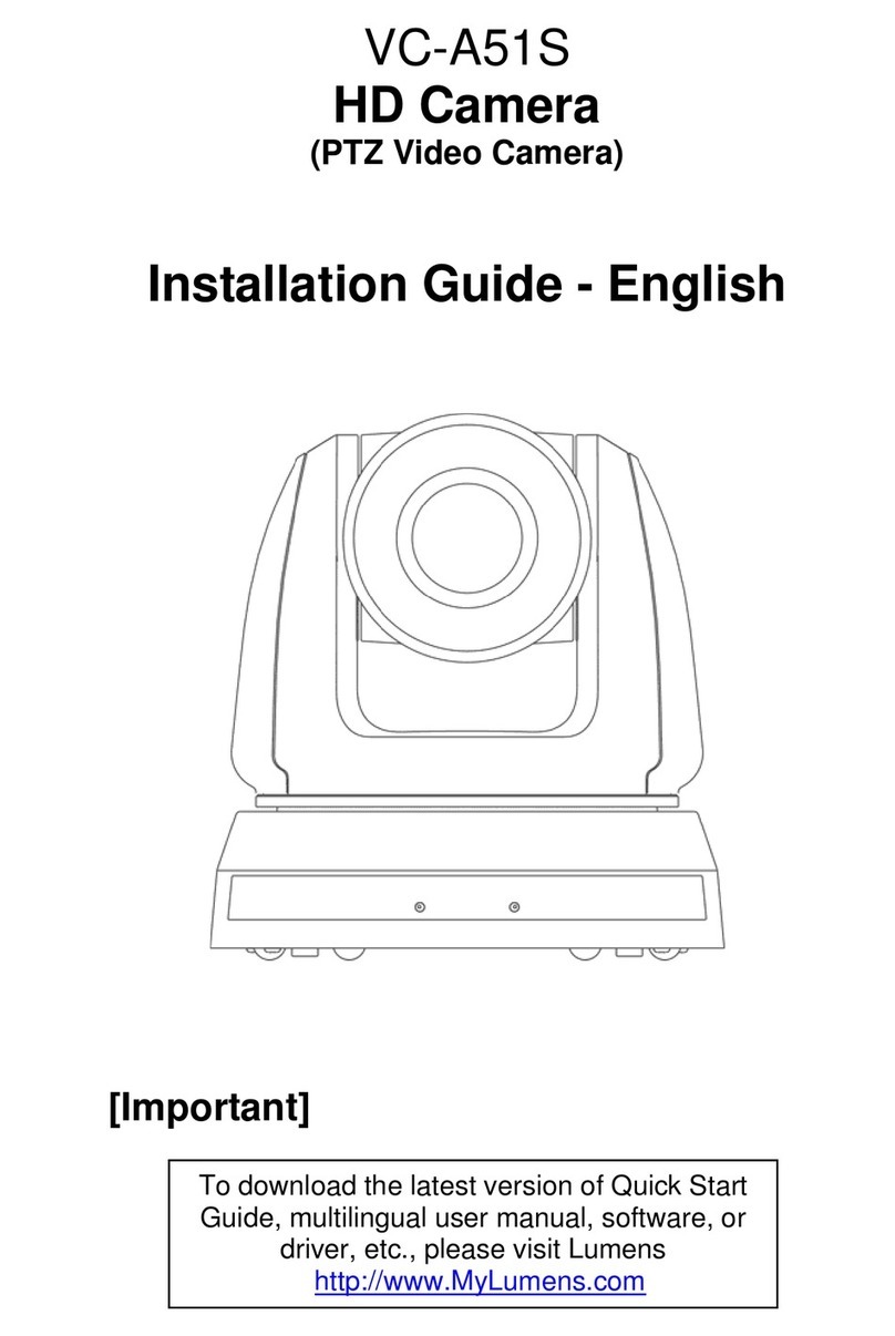 My lumens VC-A51S installation guide