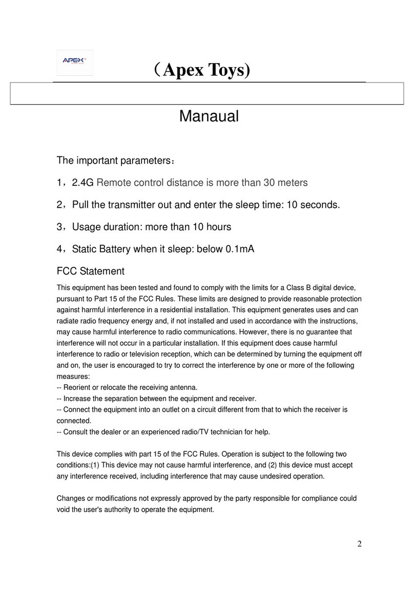 Apex Toys AM08S manual
