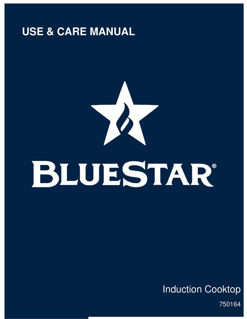 Blue Star BSP36INDCKT Use & care manual Blue Star BSP36INDCKT Use & care manual