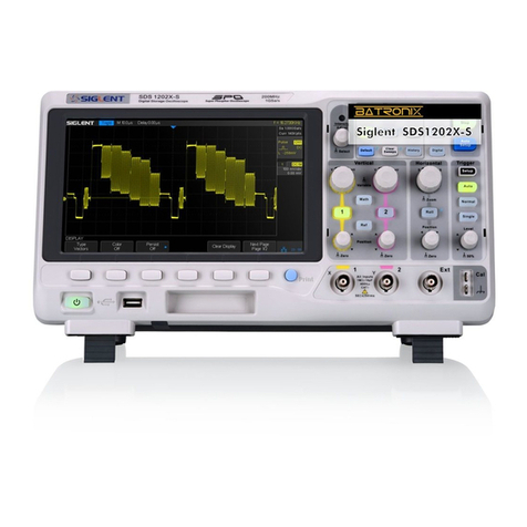SIGLENT SDS1102X user manual