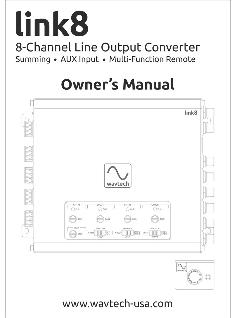 Wavtech Link8 User manual