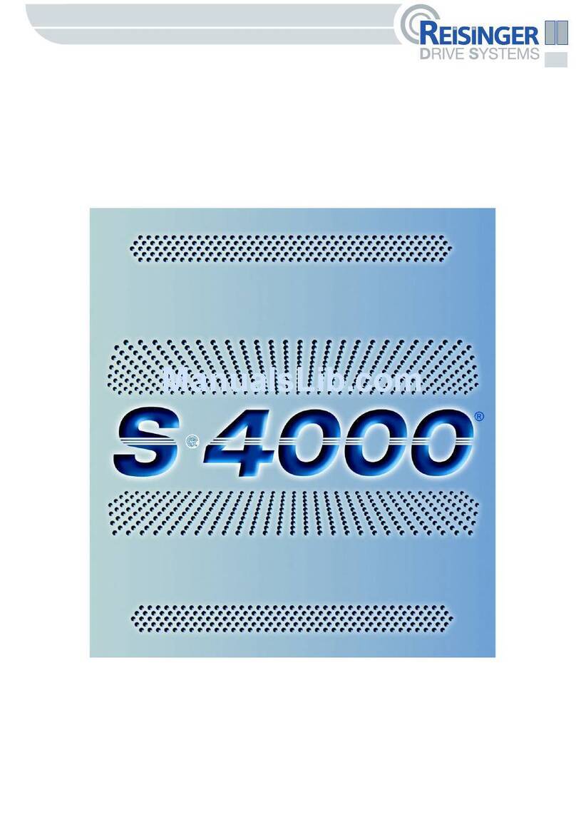 Reisinger s4000 operating manual