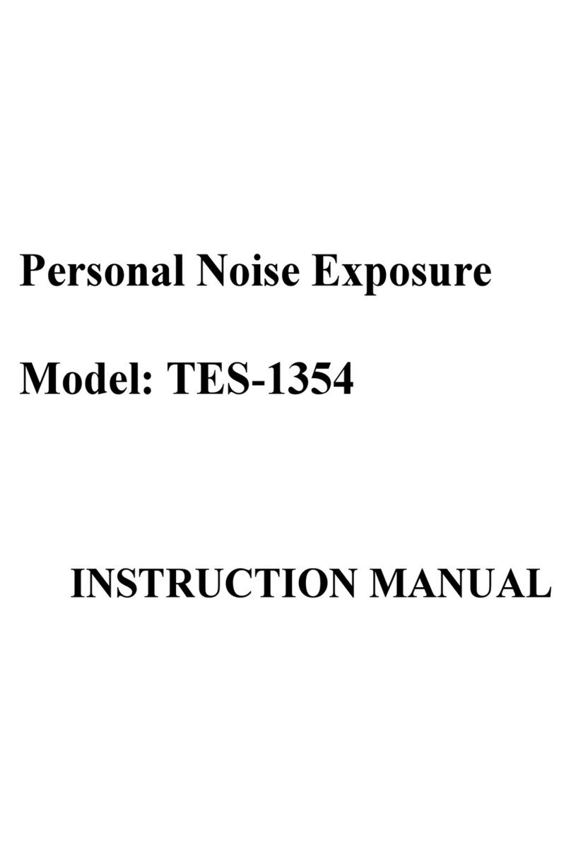 TES TES-1354 instruction manual