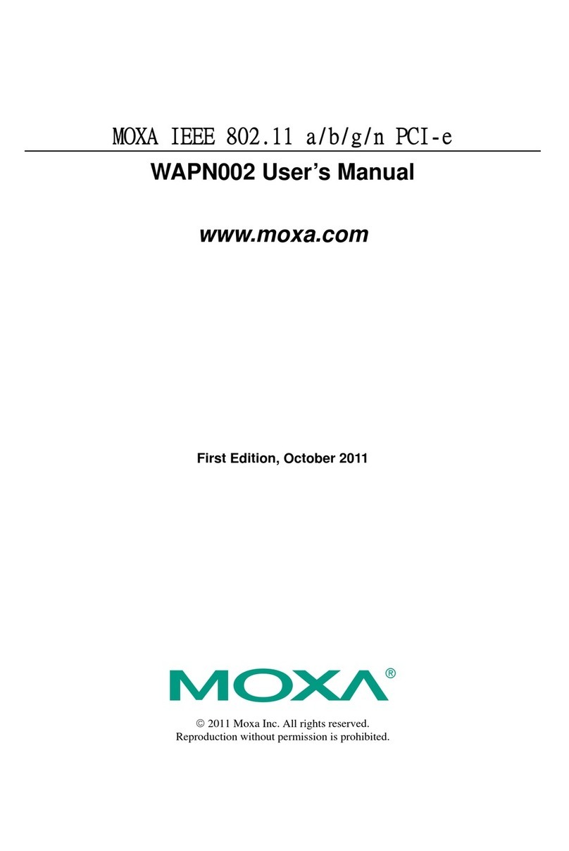 Moxa Technologies WAPN002 User manual