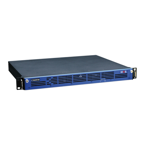 Kontron KISS 1U PCI762-A User manual
