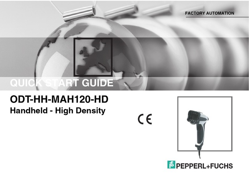 Pepperl+Fuchs ODT-MAH120-HD quick start guide Pepperl+Fuchs ODT-MAH120-HD quick start guide