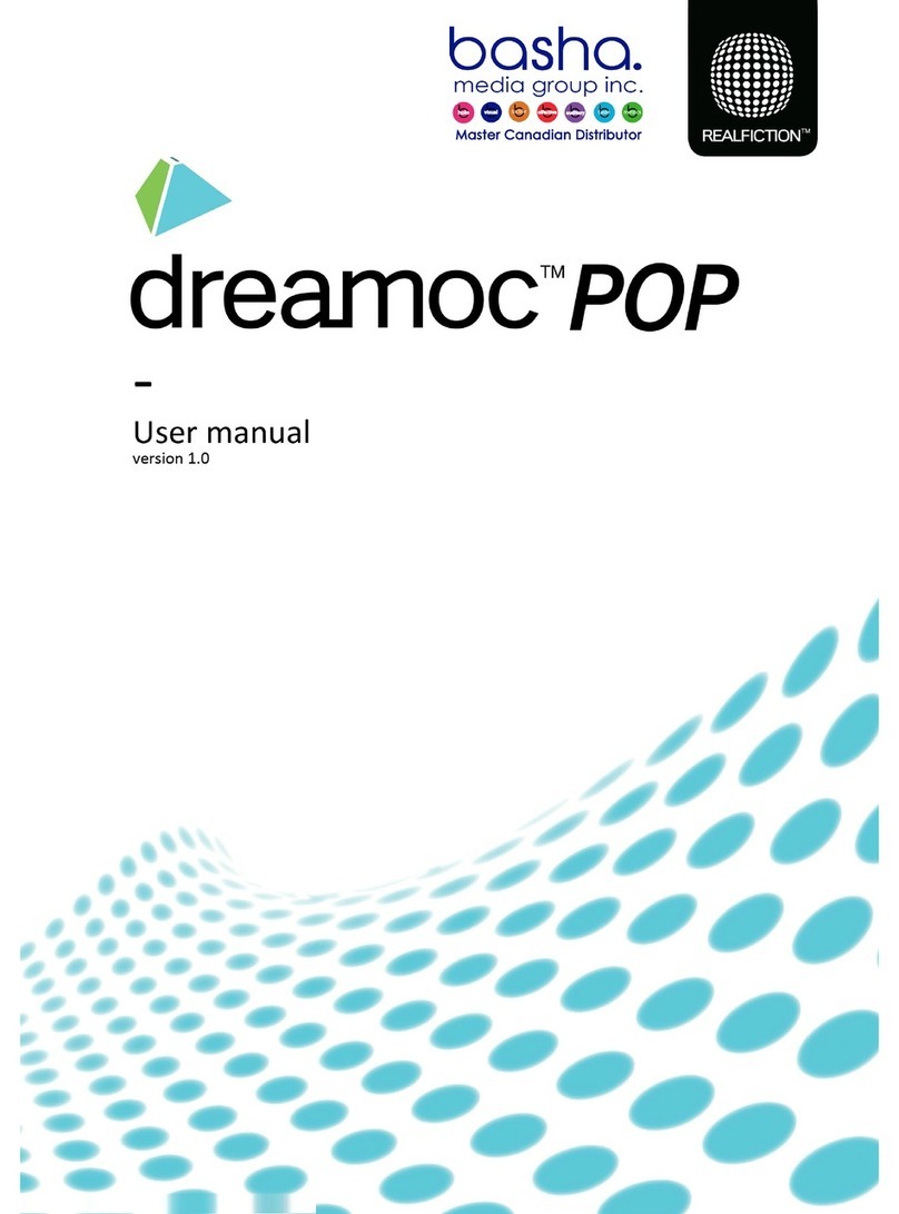 Realfiction dreamoc POP User manual Realfiction dreamoc POP User manual