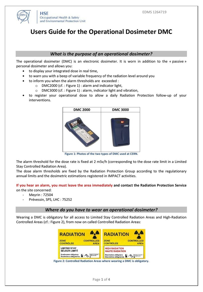 MGP Instruments DMC 2000 User manual