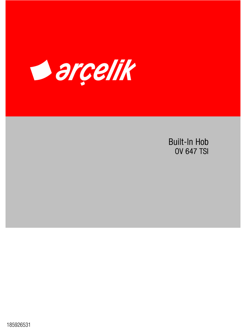 arcelik OV 647 TSI User manual