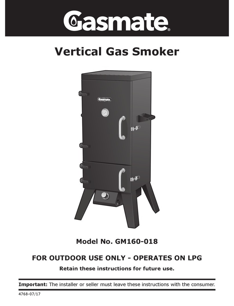 Gasmate GM160-018 manual