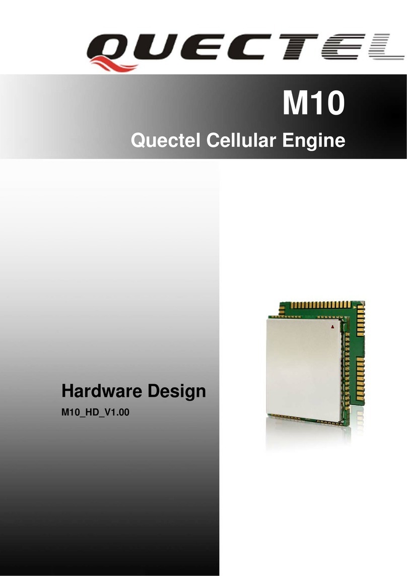 Quectel M10 Hardware description