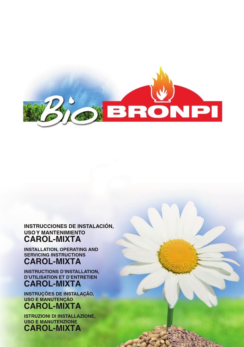 Bio Bronpi CAROL-MIXTA Installation, operating and servicing instructions